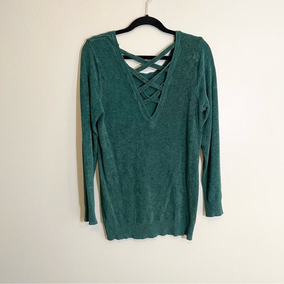 Torrid Green Long Sleeve Soft Sweater Size 00 - Picture 6 of 12